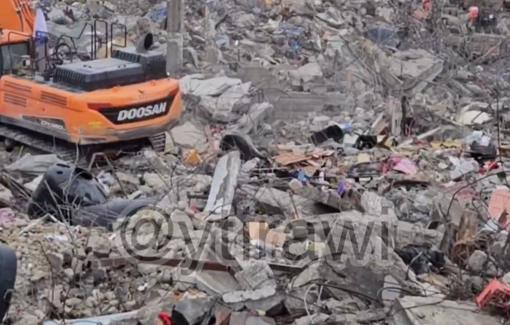 Thumbnail preview image for the video titled: Private Israeli company Meshek Afar continues razing Rafah