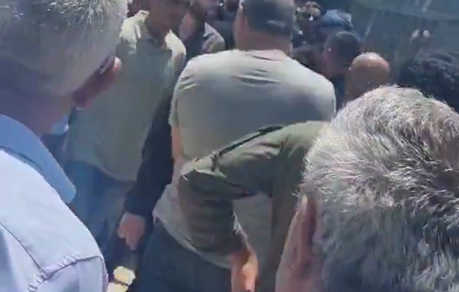 Thumbnail preview image for the video titled: Bezalel Smotrich had to leave occupied Golan Height after being yelled and cursed at by local residents