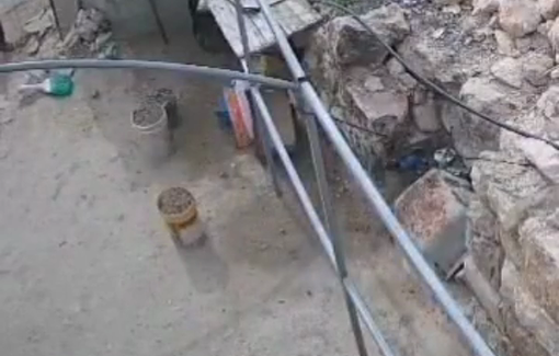 Thumbnail preview image for the video titled: Hyper violence of young Jewish settlers against a resident of Jinba severly injured