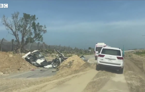 Thumbnail preview image for the video titled: Testimony of sole survivor of Israeli massacre of paramedics