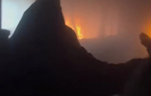 Thumbnail preview image for the video titled: Horror scene inside UNRWA clinic in the immediate aftermath of an Israeli bombing