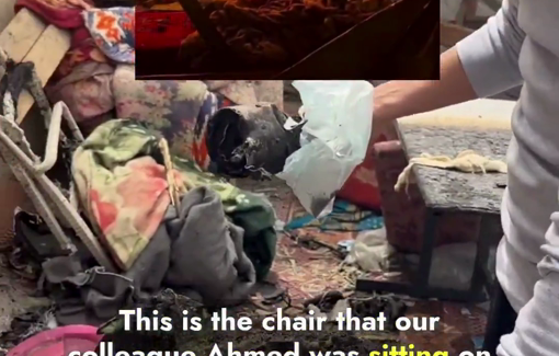 Thumbnail preview image for the video titled: The missile that killed and burned journalists in their tents