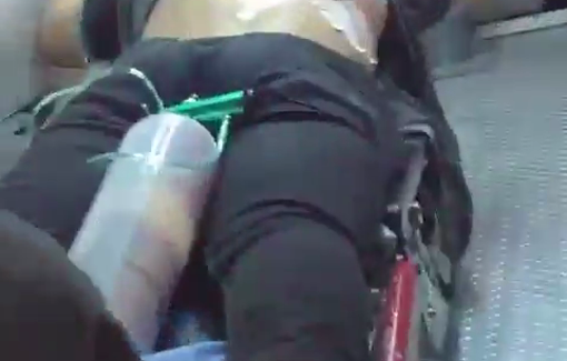 Thumbnail preview image for the video titled: 6 Palestinians were shot and injured by Israeli forces in Balata RC