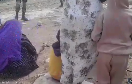 Thumbnail preview image for the video titled: Pogrom in Khirbet al-Hawala : two wounded and five falsely detained
