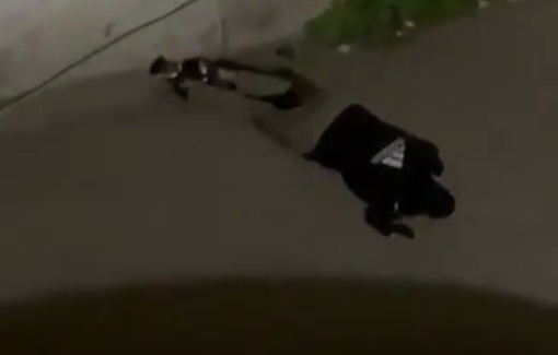 Thumbnail preview image for the video titled: The moment Palestinian youth Malik Al-Hattab was shot by Israeli soldiers in Al-Jalazon RC