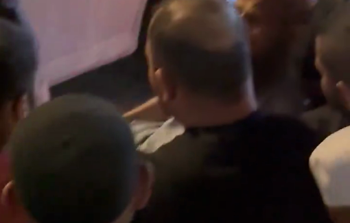 Thumbnail preview image for the video titled: Israeli forces released Saeed al-Amour after he was shot by a settler in Rakeez village and lost his leg