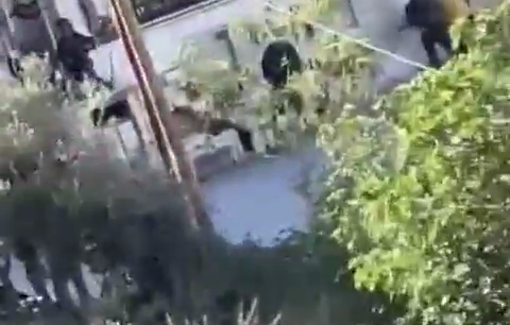 Thumbnail preview image for the video titled: Israeli raided a home and arrested a child in Khallet Al-Sawha area of Jenin Refugee Camp