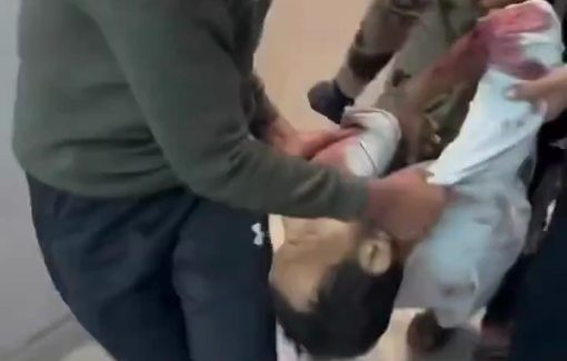 Thumbnail preview image for the video titled: Three siblings killed in night Israeli airstrike on the Abu Abdo family