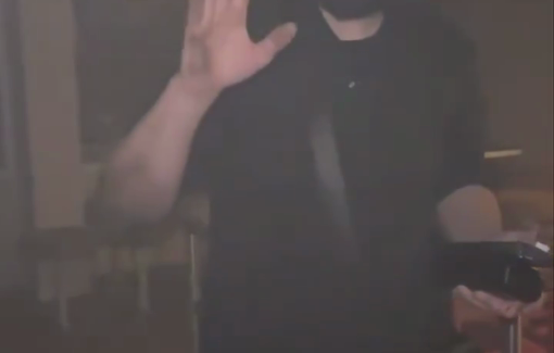 Thumbnail preview image for the video titled: We were bombed": Conscience crew documenting the aftermath of the drone strikes