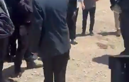 Thumbnail preview image for the video titled: Itamar Ben Gvir threatening the Rahat head of municipality