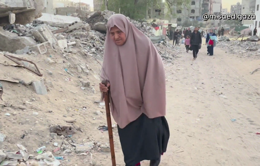 Thumbnail preview image for the video titled: Vulnerable patients from Al-Shifa Hospital in Gaza City were forcibly displaced with no destination