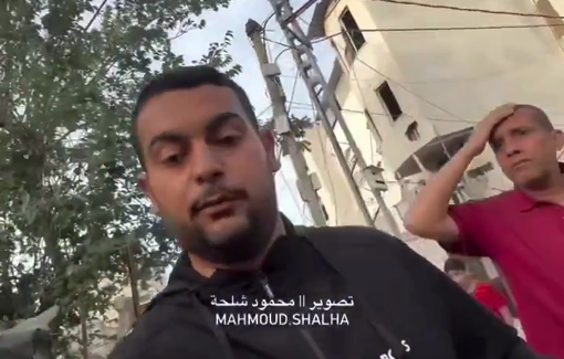 Thumbnail preview image for the video titled: Israeli airstrike massacres a group of civilians who were digging a water well