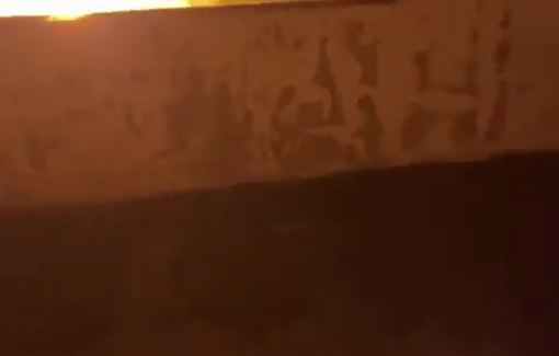 Thumbnail preview image for the video titled: Six homes and five cars have been set on fire in in an Israeli settler attack on the village of Burqin