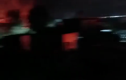 Thumbnail preview image for the video titled: Israeli settlers attack Burqin village, setting Palestinian homes on fire in an apparent attempt to burn families alive