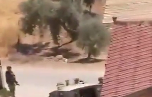 Thumbnail preview image for the video titled: Israeli soldiers arrest 3 children under the age of 10 after searching multiple homes in Beit Dajan