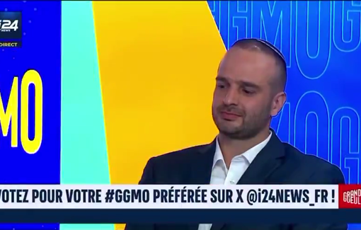 Thumbnail preview image for the video titled: French-Israeli IDF soldier justifying war crimes and denying genocidal intent