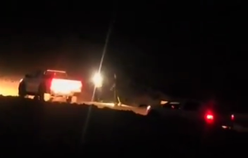 Thumbnail preview image for the video titled: Israeli settlers carry out an attack on the Al-Auja community in Jericho