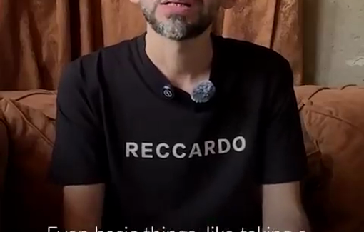 Thumbnail preview image for the video titled: Freed Palestinian journalist Sami Al-Sa'i, from Tulkarm describes inhumane conditions in Israeli Prison