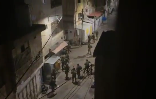 Thumbnail preview image for the video titled: Residents report continuous Israeli gunfire, home invasions, and military checkpoints in Askar al-Jadeed camp