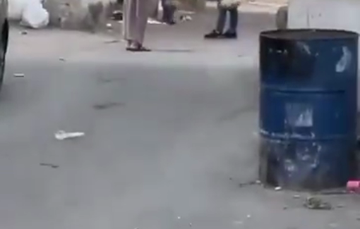 Thumbnail preview image for the video titled: Volunteers deliver bread to families evacuated from Balata camp, now a closed military zone