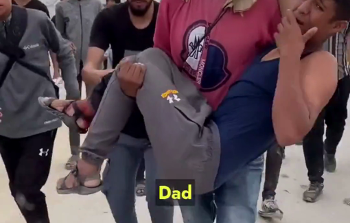 Thumbnail preview image for the video titled: Multiple Palestinians killed and injured at the Netzarim GHF site