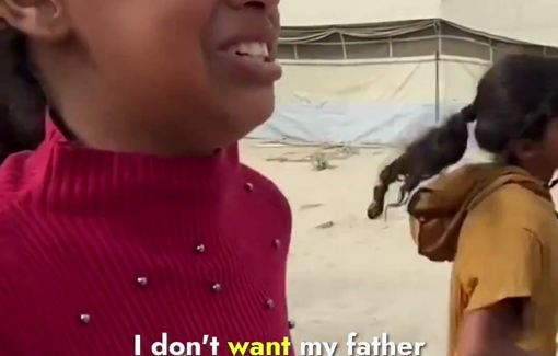 Thumbnail preview image for the video titled: Daughter mourns her father Khaled al-Daghma killed while transporting aid seekrs to a GHF site