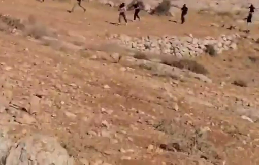 Thumbnail preview image for the video titled: Israeli settlers raided the village of Susyia in Masafer Yatta