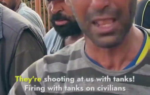 Thumbnail preview image for the video titled: “They’re shooting at us with tanks!"