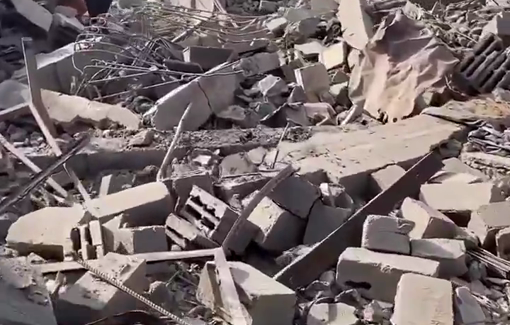 Thumbnail preview image for the video titled: Massive destruction in Jabalia Al-Balad from Israeli bombing