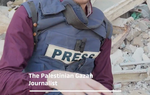Thumbnail preview image for the video titled: Journalist recounts Israelis abducting and beating him during the raid of Al-Shifa hospital