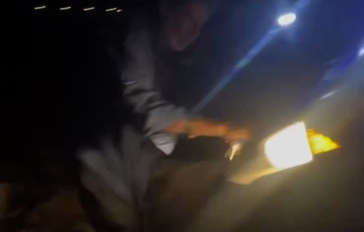 Thumbnail preview image for the video titled: Settler youth ran over two human right advocates with their ATVs in the Palestinian village of Mukhmas