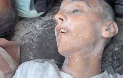 Thumbnail preview image for the video titled: Over a dozen aid seekers killed by Israel in northern Gaza