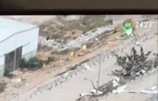 Thumbnail preview image for the video titled: IDF soldiers cheer their murder of an unarmed Palestinian