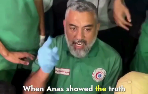 Thumbnail preview image for the video titled: Paramedics Chief mourns Anas Al-Sharif and Mohammed Qraiqea