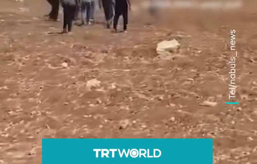 Thumbnail preview image for the video titled: The Palestinian Thameen Dawabsheh killed by an Israeli settler in the village of Duma