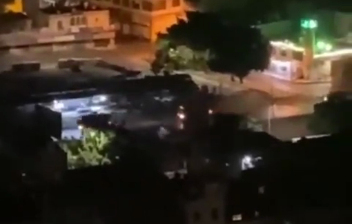 Thumbnail preview image for the video titled: Large-scale Israeli raid on Nalbus causing terror and dozen of injured