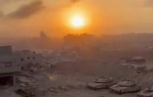 Thumbnail preview image for the video titled: IDF soldier proud of the mass destruction of Al-Zaytoun