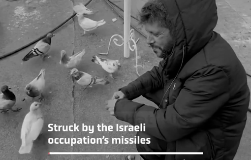 Thumbnail preview image for the video titled: Brother of journalist Hussam Al-Masri recalls his love of life and final moments