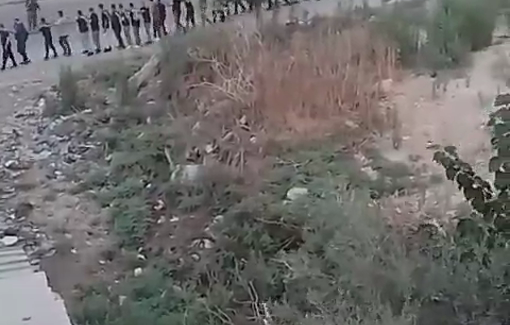 Thumbnail preview image for the video titled: Israeli army abducting dozens of Palestinians from the streets of Tulkarm