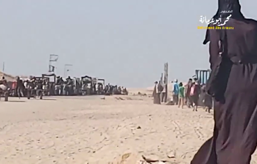 Thumbnail preview image for the video titled: Casualties from GHF gunfire recovered near SDS2 site in Rafah