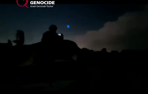 Thumbnail preview image for the video titled: "The people of Israel live" while blowing up Gaza