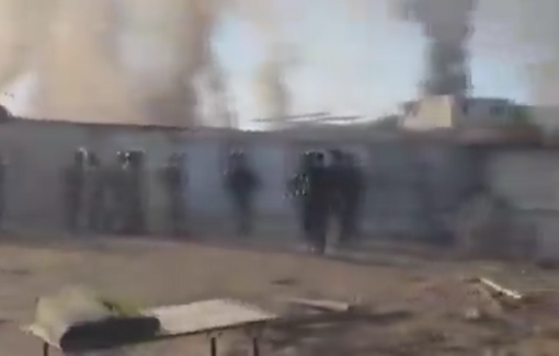 Thumbnail preview image for the video titled: Clashes erupt as the occupation forces demolish dozens of homes in the village of Al-Sir in the Negev (Palestine 48)