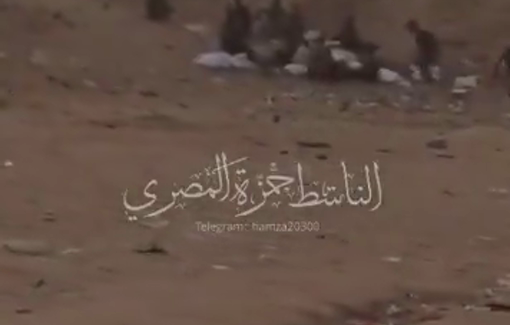 Thumbnail preview image for the video titled: Aid seekers being sniped while carrying aid boxes and bags