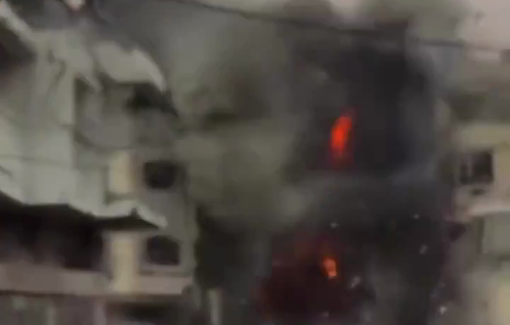 Thumbnail preview image for the video titled: One week of Israel's destruction of residential buildings and shelters in Gaza City