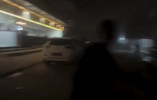 Thumbnail preview image for the video titled: Several people injured in Israeli strike at a phone charging station in Gaza City