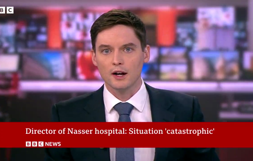 Thumbnail preview image for the video titled: “Today my friend gave birth in Gaza…she had a c-section without anaesthetic”