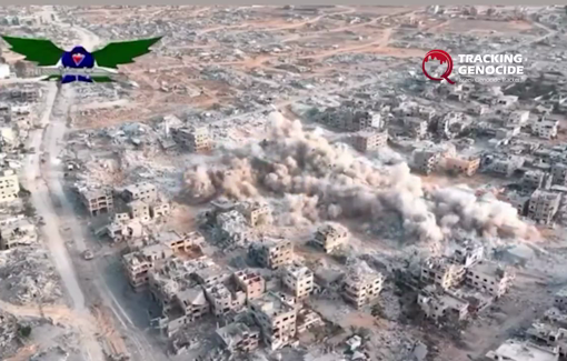 Thumbnail preview image for the video titled: The IDF documents its annihilation of Gaza City