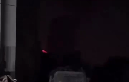 Thumbnail preview image for the video titled: Israel blows up more buildings in the dead of night in Gaza City