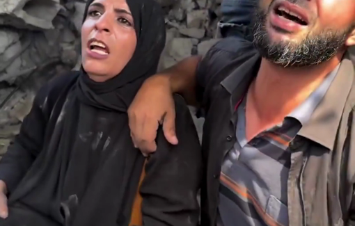 Thumbnail preview image for the video titled: Parents grieve their only child killed in Israeli bombing of a medical center in Gaza City