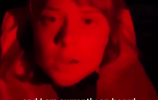 Thumbnail preview image for the video titled: The Alma boat approaching the coast of Gaza under the Threat of the Israeli Navy